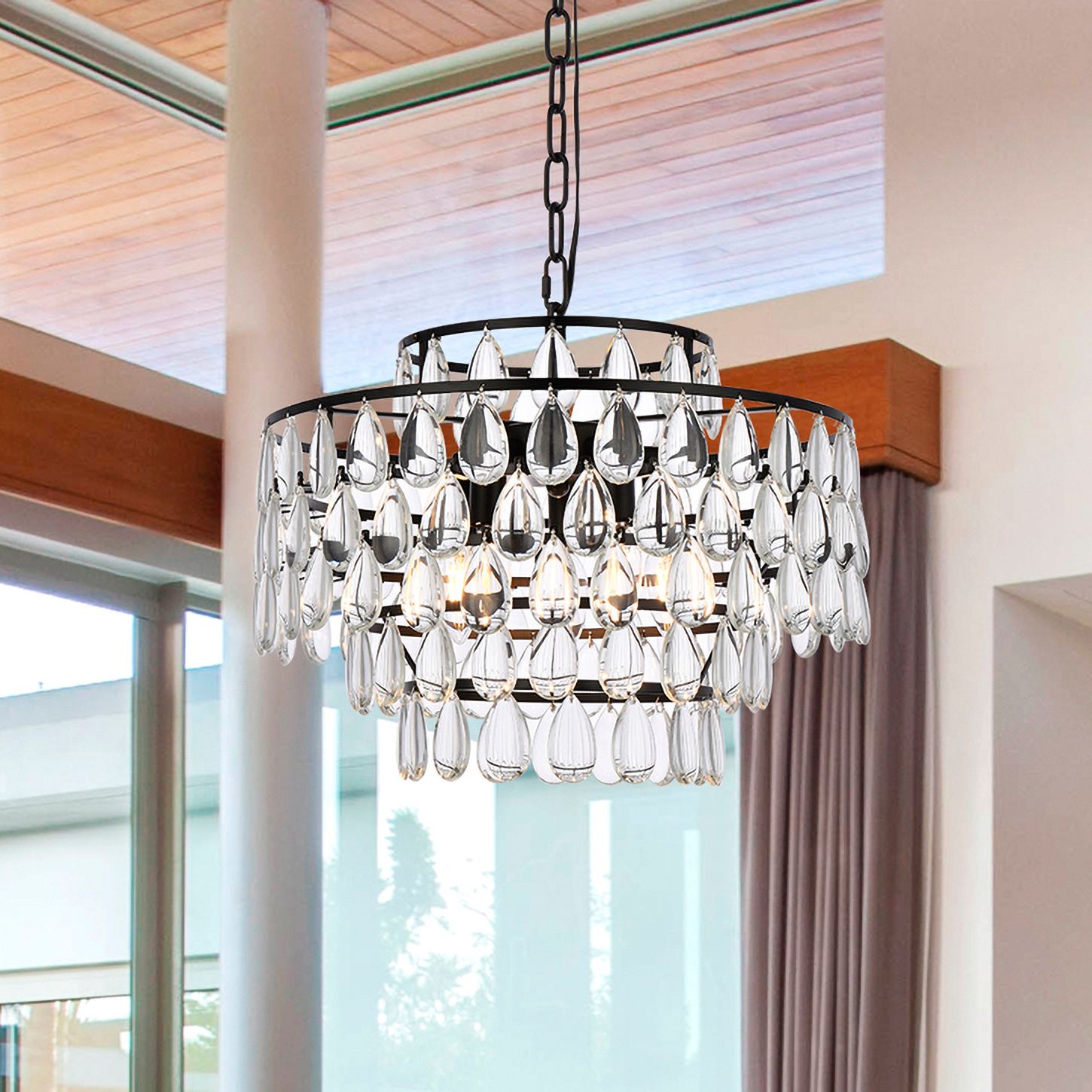 Elegant Lighting Mila Black Collection