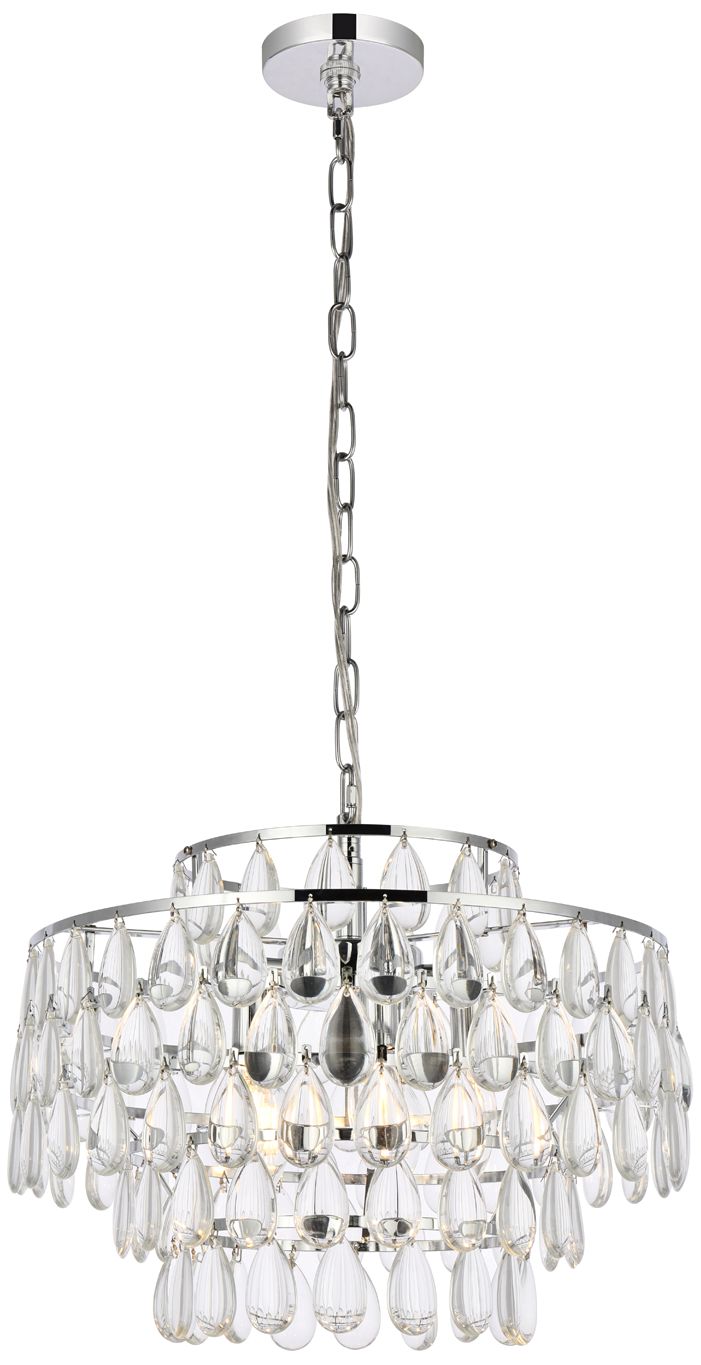 Elegant Lighting Mila Chrome Collection