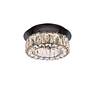 Thumbnail4 of Elegant Lighting Monroe 12" LED Black Finish Flush Mount Ceiling Light more views