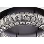 5_Elegant Lighting Monroe 22" Led Single Flush Mount In Black more views