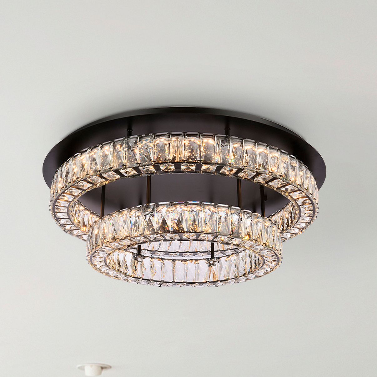 Elegant Lighting Monroe Black Collection