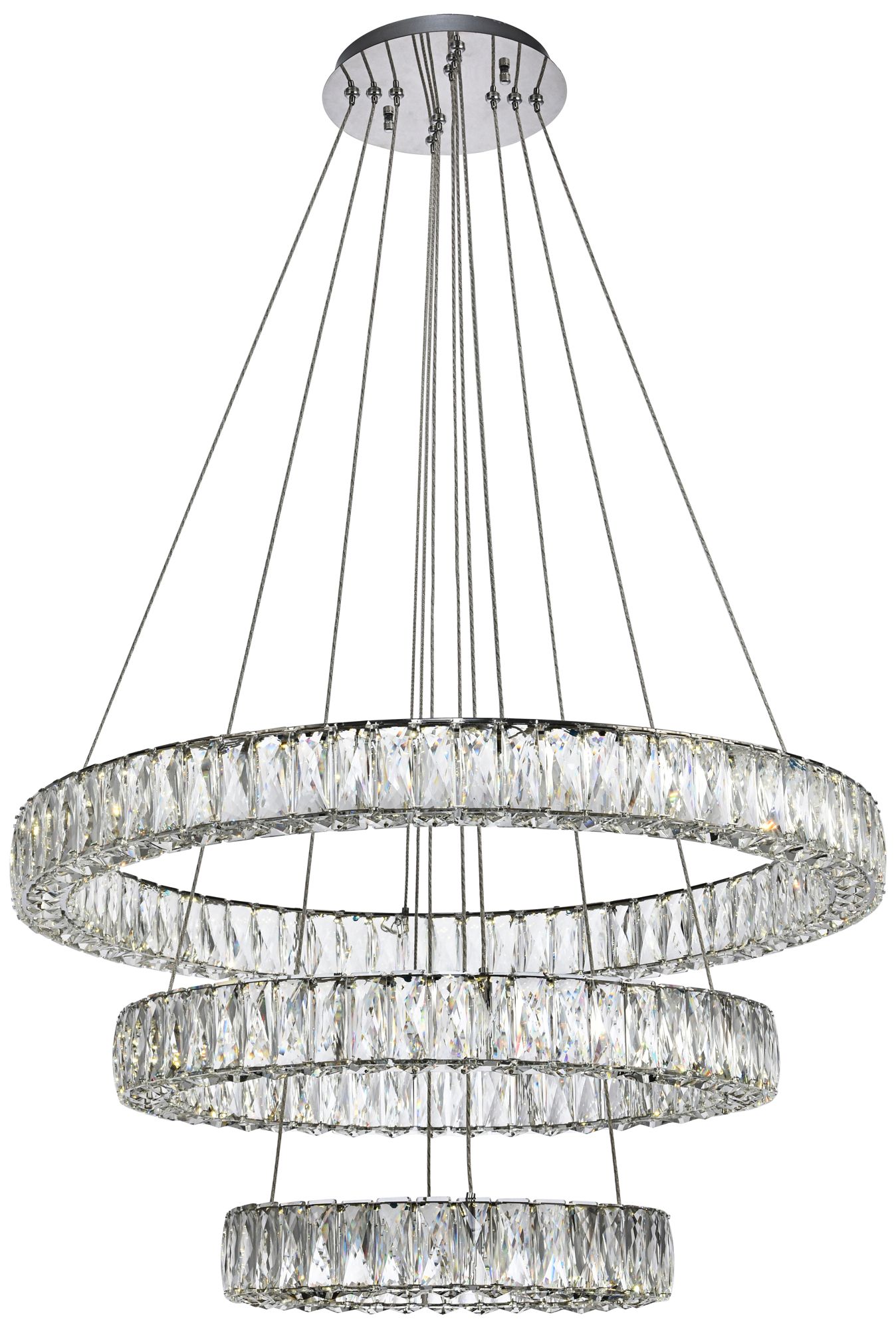 Elegant Lighting Monroe Chrome Collection