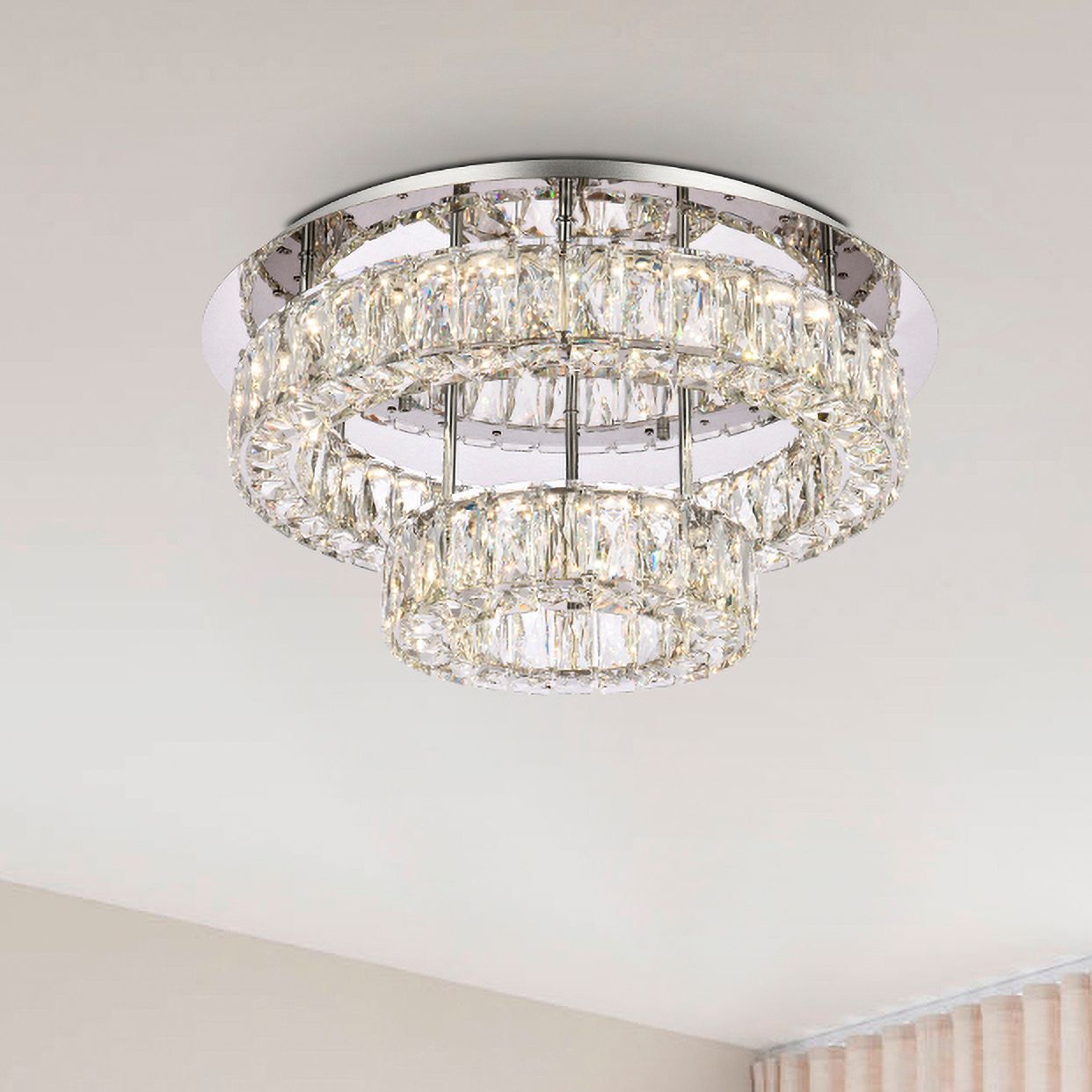 Elegant Lighting Monroe Chrome Collection