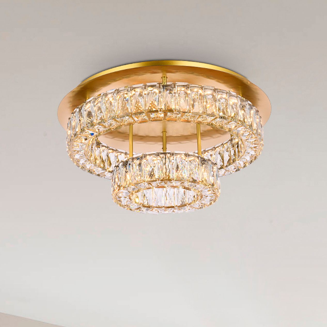 Elegant Lighting Monroe Gold Collection