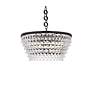 3_Elegant Lighting Nordic 28" Wide 6-Light  Black and Crystal Chandelier more views