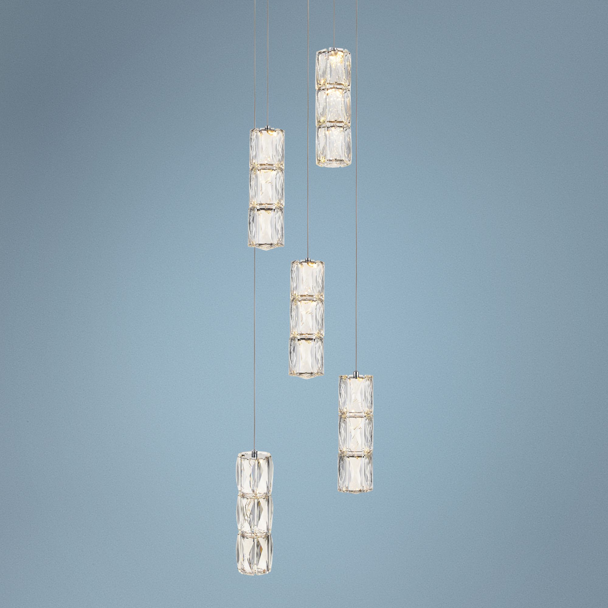 Elegant Lighting Polaris Chrome Collection