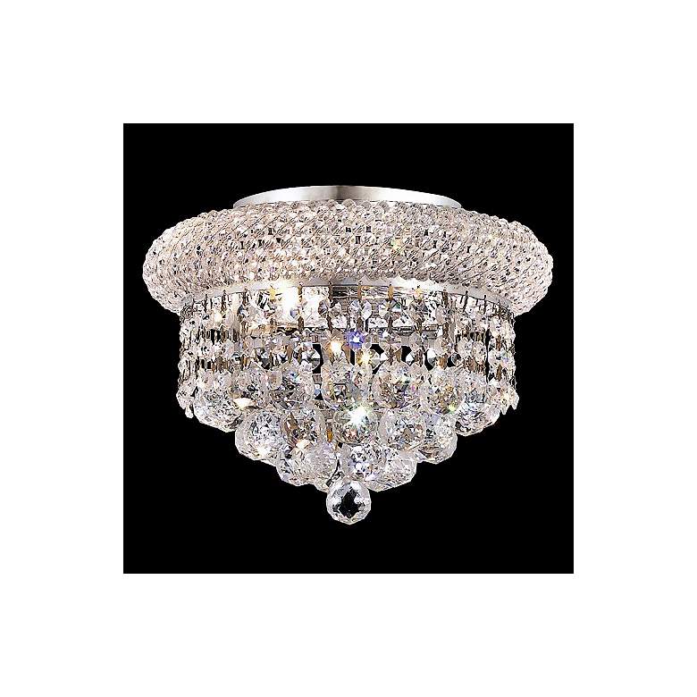 Image 1 Elegant Lighting Primo 10" Wide Royal Cut Crystal Ceiling Light