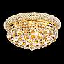 Elegant Lighting Primo 16" Wide 8-Light Royal Cut Crystal Chandelier