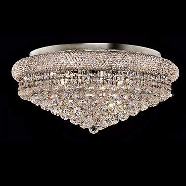 Elegant Lighting Primo 28" Royal Cut Crystal 15-Light Ceiling Light