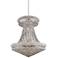 Elegant Lighting Primo 36" Wide Chrome and Clear Crystal Chandelier