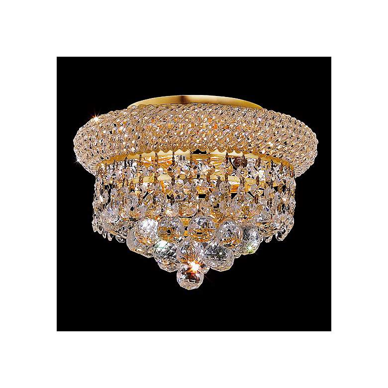 Image 1 Elegant Lighting Primo Collection 3 Light Royal Cut Crystal Chandelier