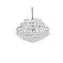 4_Elegant Lighting Savannah 20" Wide Chrome and Crystal Pendant Light more views