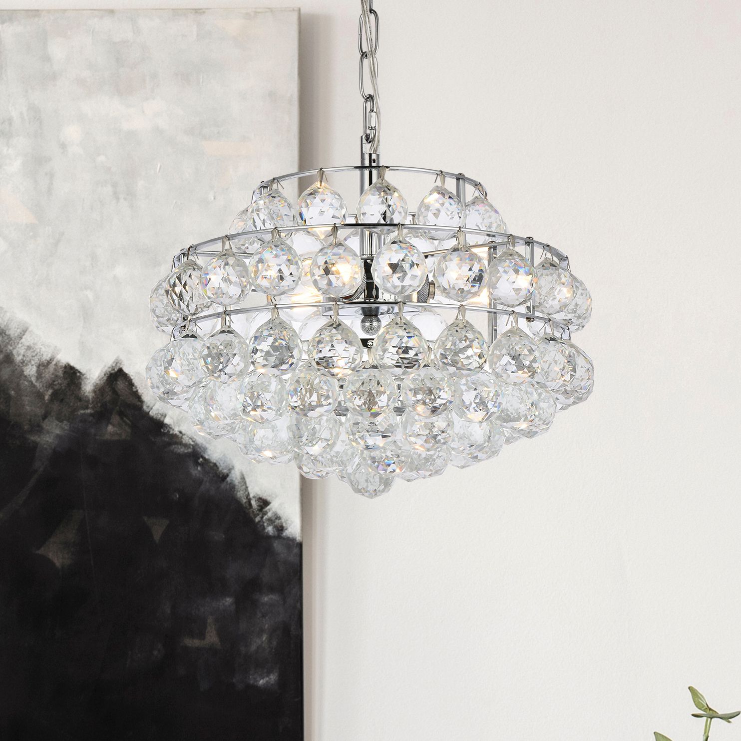 Elegant Lighting Savannah Chrome Collection