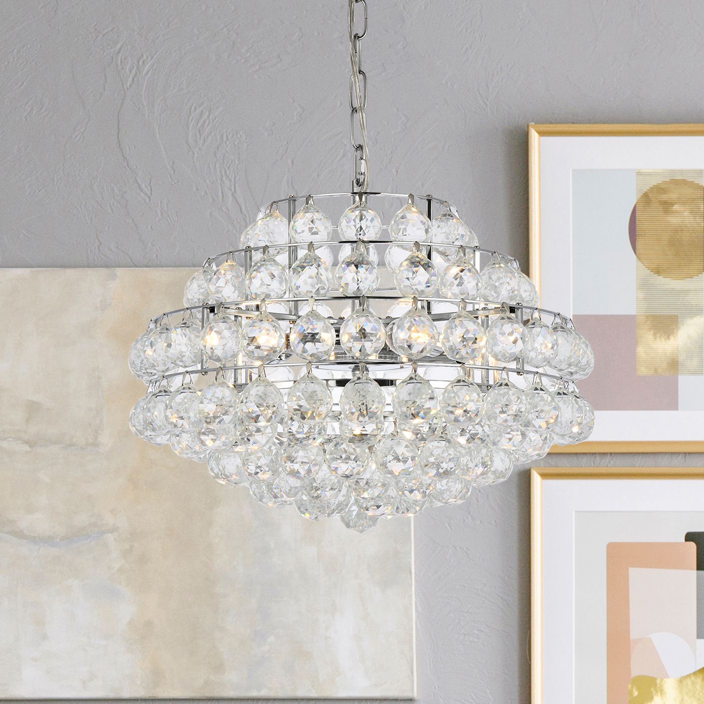 Elegant Lighting Savannah Chrome Collection
