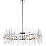 2_Elegant Lighting Serena 36" Modern Chrome Crystal Round Chandelier