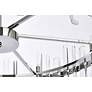 6_Elegant Lighting Serena 36" Modern Chrome Crystal Round Chandelier more views