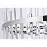 7_Elegant Lighting Serena 36" Modern Chrome Crystal Round Chandelier more views