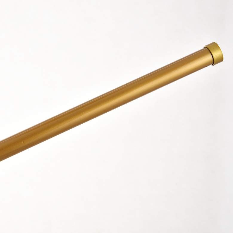Image 7 Elegant Lighting Sonya 28 1/2" Wide LED Gold Arm Modern Pendant more views