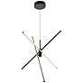 3_Elegant Lighting Sonya 43 1/2" Wide 3-Light Modern Linear Arm Pendant