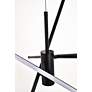 6_Elegant Lighting Sonya 43 1/2" Wide 3-Light Modern Linear Arm Pendant more views