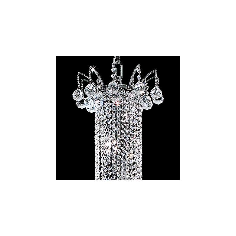 Image 3 Elegant Lighting Toureg 35 inch Wide Chrome 16-Light Crystal Chandelier more views