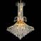 Elegant Lighting Toureg 35" Wide Gold 16-Light Crystal Chandelier