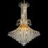 Elegant Lighting Toureg 35" Wide Gold 16-Light Crystal Chandelier