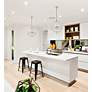 3_Elegant Lighting Tranquil 14" Wide Chrome and Crystal Chandelier more views