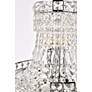 6_Elegant Lighting Tranquil 14" Wide Chrome and Crystal Chandelier more views