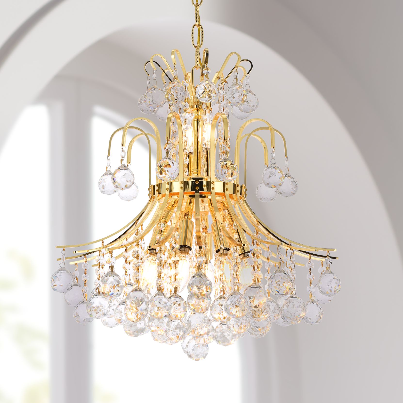 Elegant Lighting Value Toureg Gold Collection