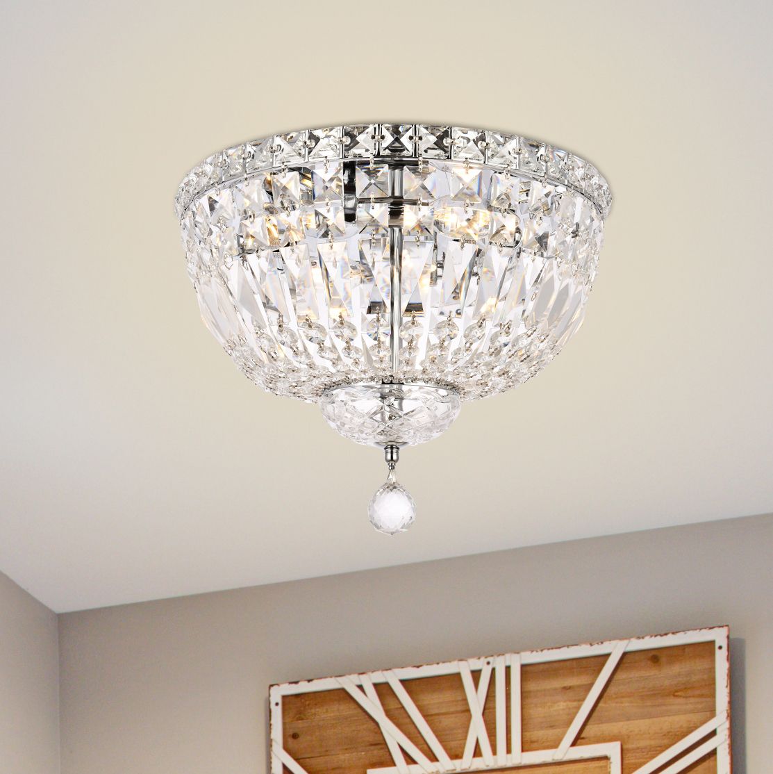 Elegant Lighting Value Tranquil Chrome Collection