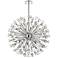 Elegant Lighting Vera 38" Crystal Starburst Round Pendant