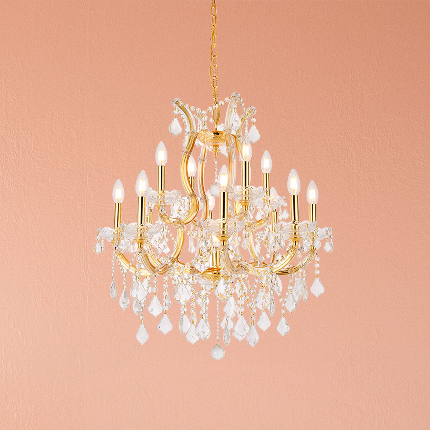 Elegant Maria Theresa Gold Collection