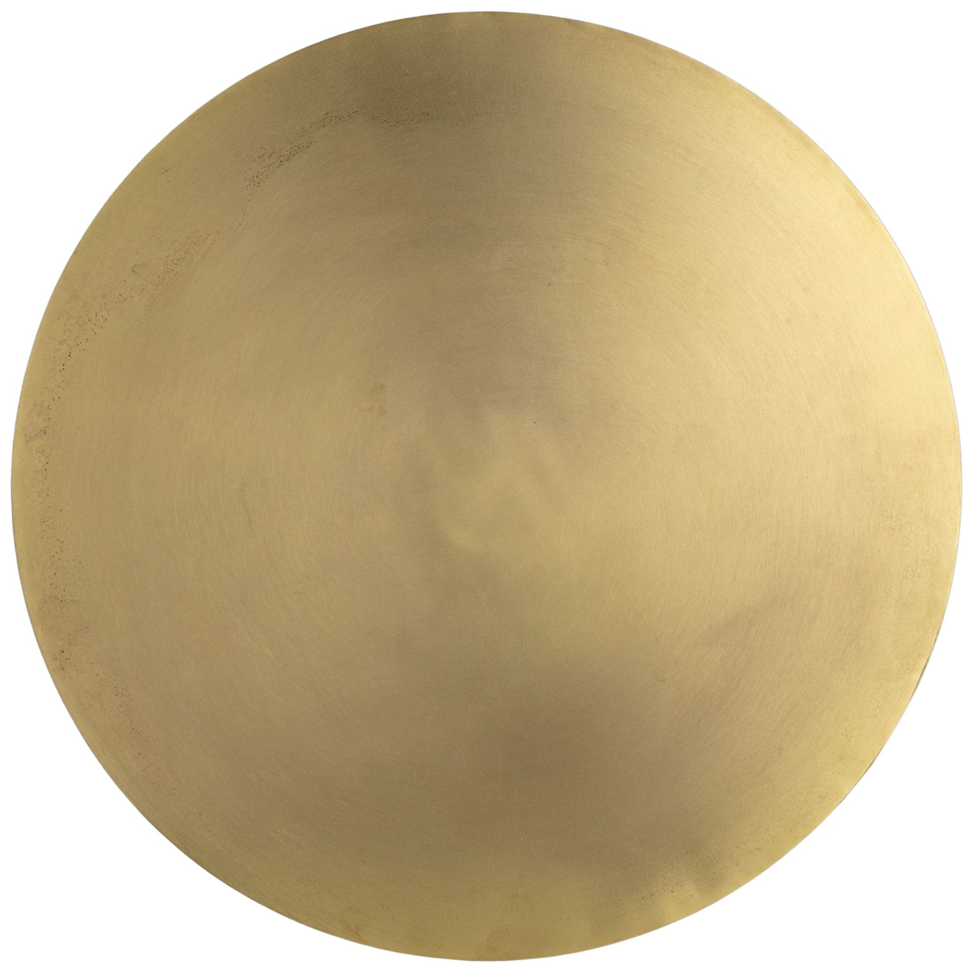 Image 5 Elegant Metal Round Side Table, Gold more views