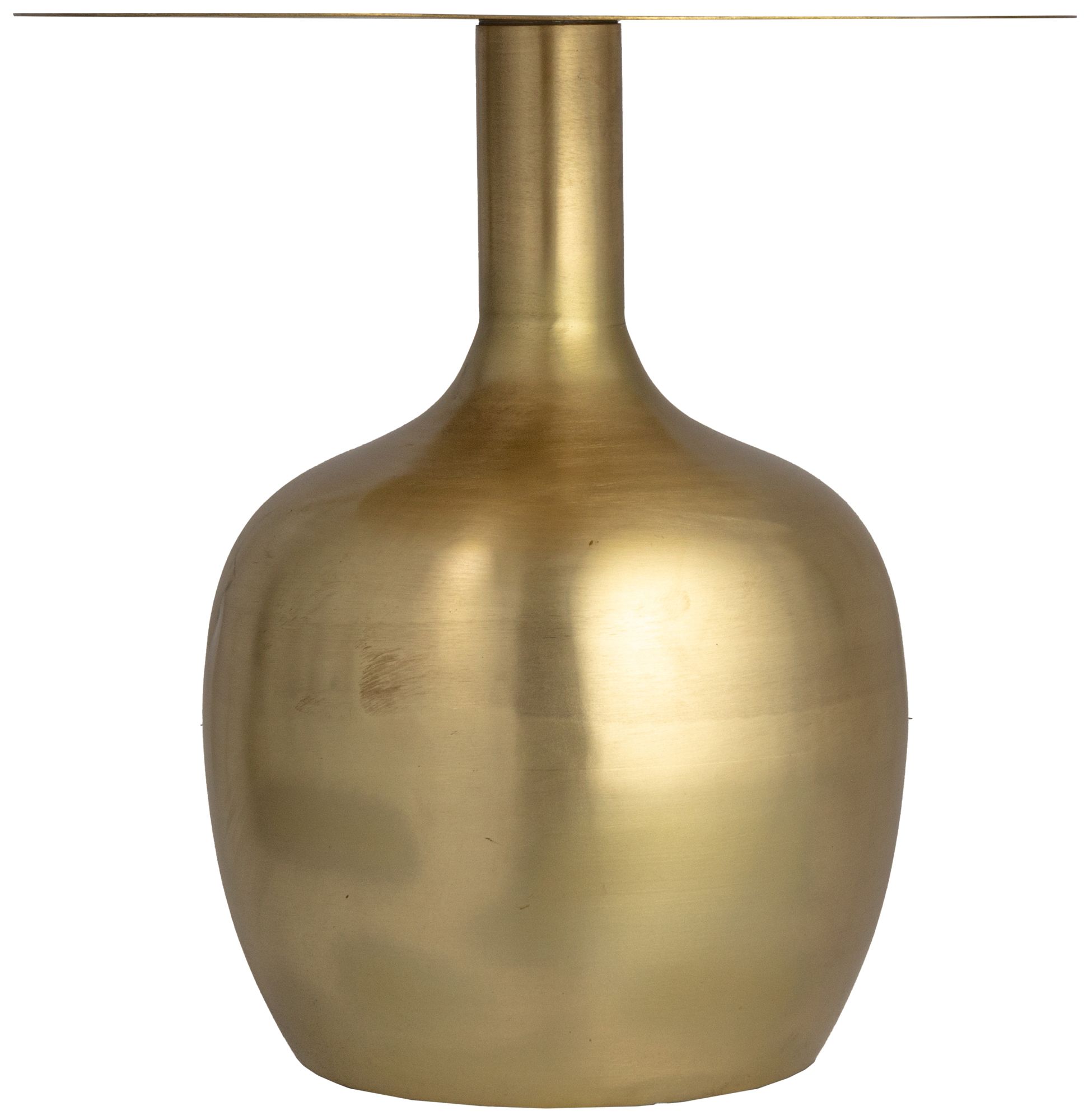 Image 6 Elegant Metal Round Side Table, Gold more views