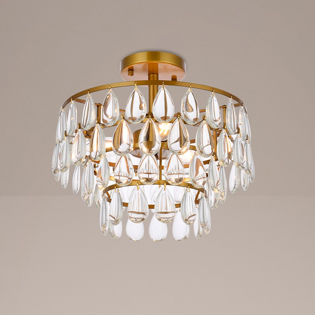 Elegant Mila Brass - Antique Brass Collection