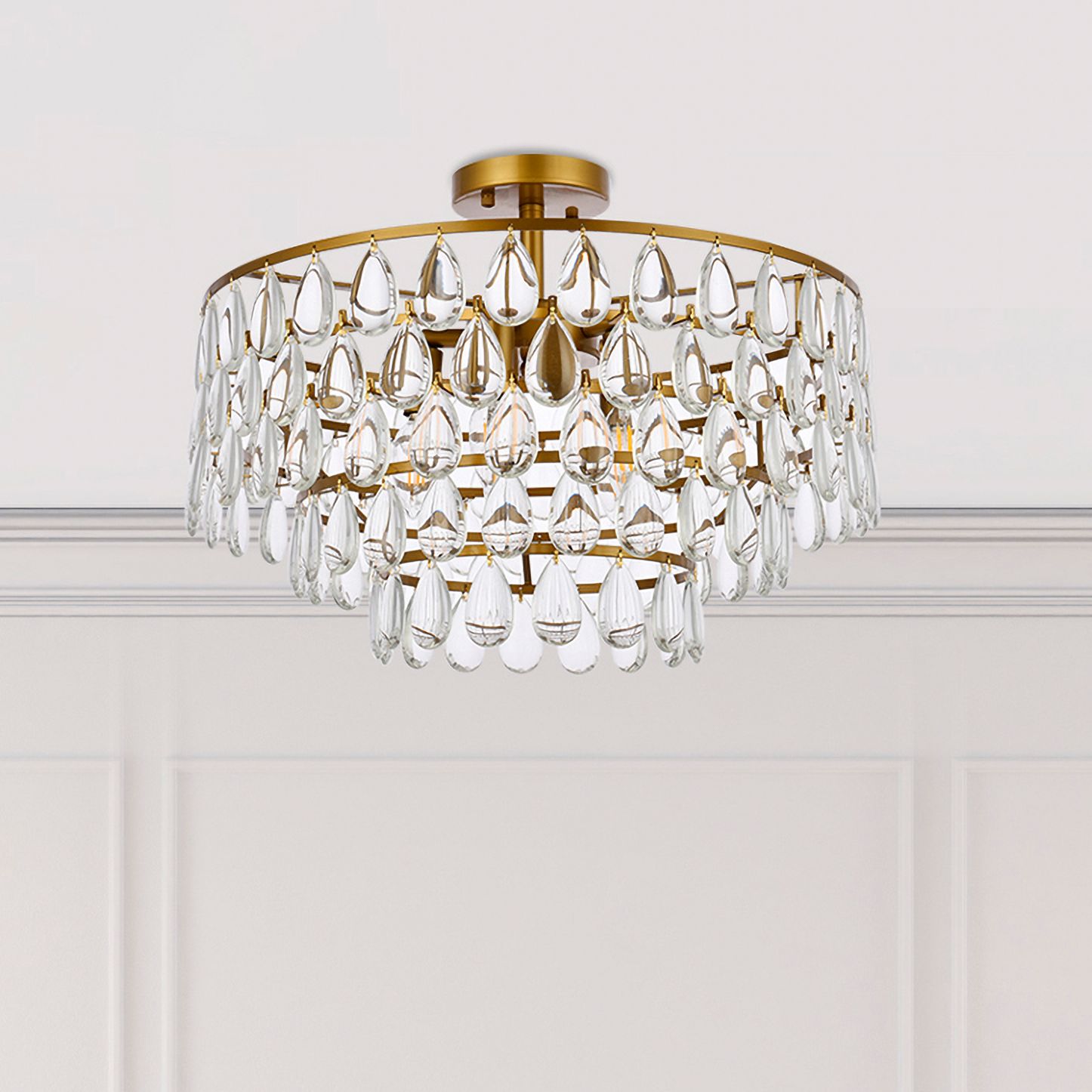 Elegant Mila Brass - Antique Brass Collection