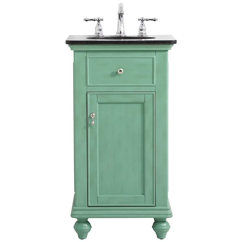 Image 2 Elegant Otto 19 In. Bathroom Vanity In Mint