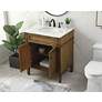 Thumbnail4 of Elegant Park Avenue 30 In. Bathroom Vanity In Driftwood more views
