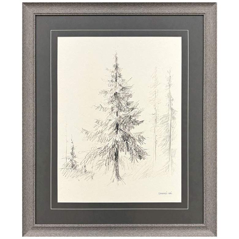 Image 1 Elegant Pine II 27"W x 33"H Framed Art