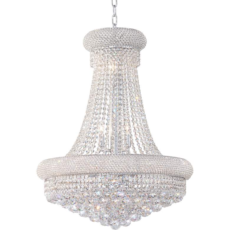 Image 3 Elegant Primo Collection 24 inch Wide Traditional Crystal Chandelier