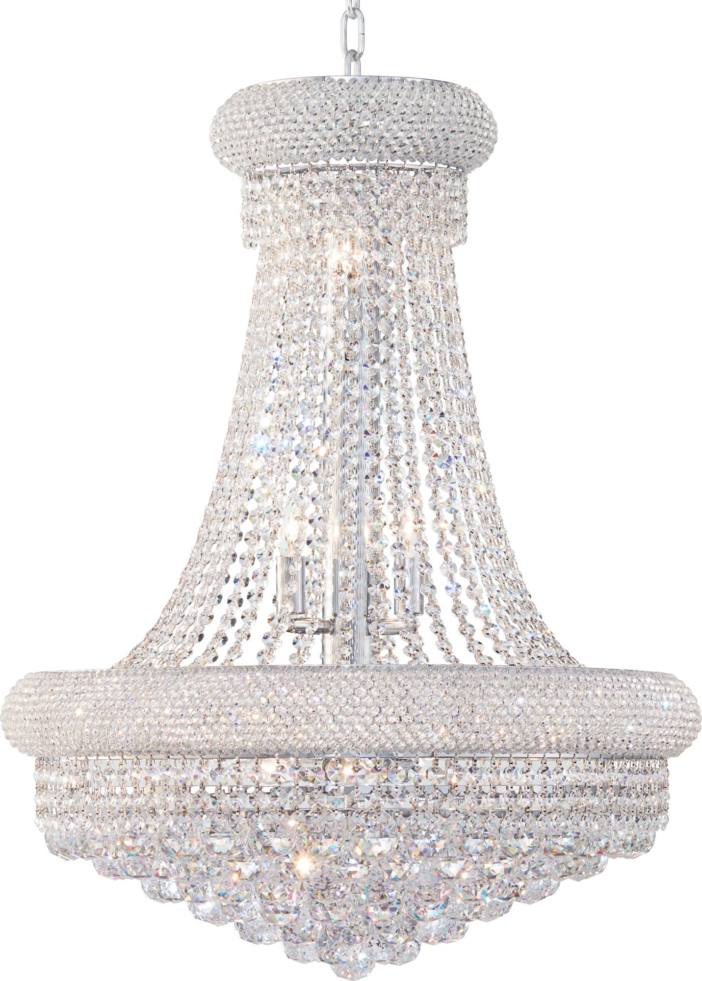 primo collection crystal chandelier