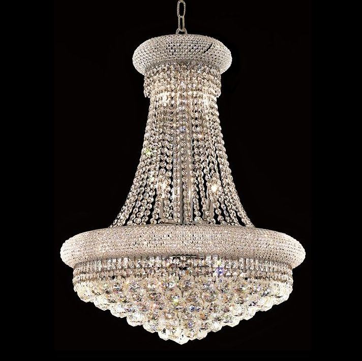 large crystal sconces