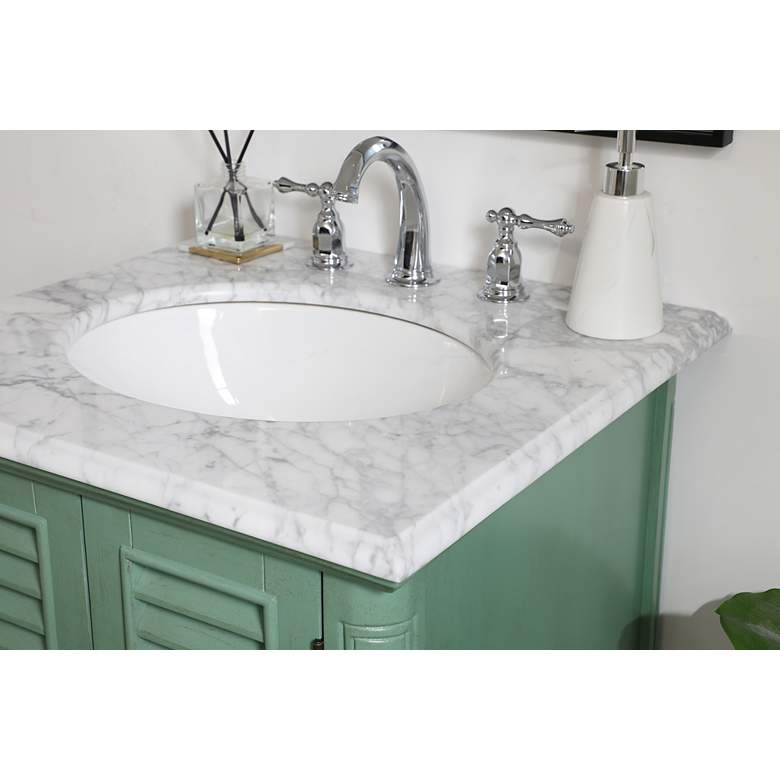 Image 5 Elegant Rhodes 24 In. Bathroom Vanity In Mint more views