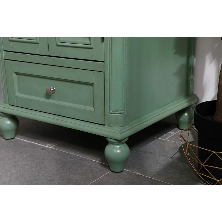 Image 7 Elegant Rhodes 24 In. Bathroom Vanity In Mint more views