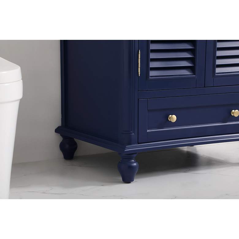 Image 7 Elegant Rhodes 30 In. Bathroom Vanity In Blue more views
