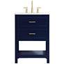 2_Elegant Sinclaire 24 In. Bathroom Vanity In Blue