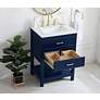 4_Elegant Sinclaire 24 In. Bathroom Vanity In Blue more views