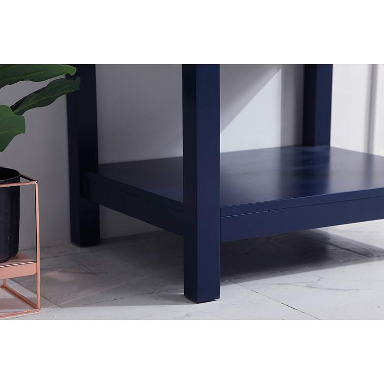 Image 7 Elegant Sinclaire 24 In. Bathroom Vanity In Blue more views