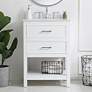 Thumbnail1 of Elegant Sinclaire 24 In. Bathroom Vanity in White